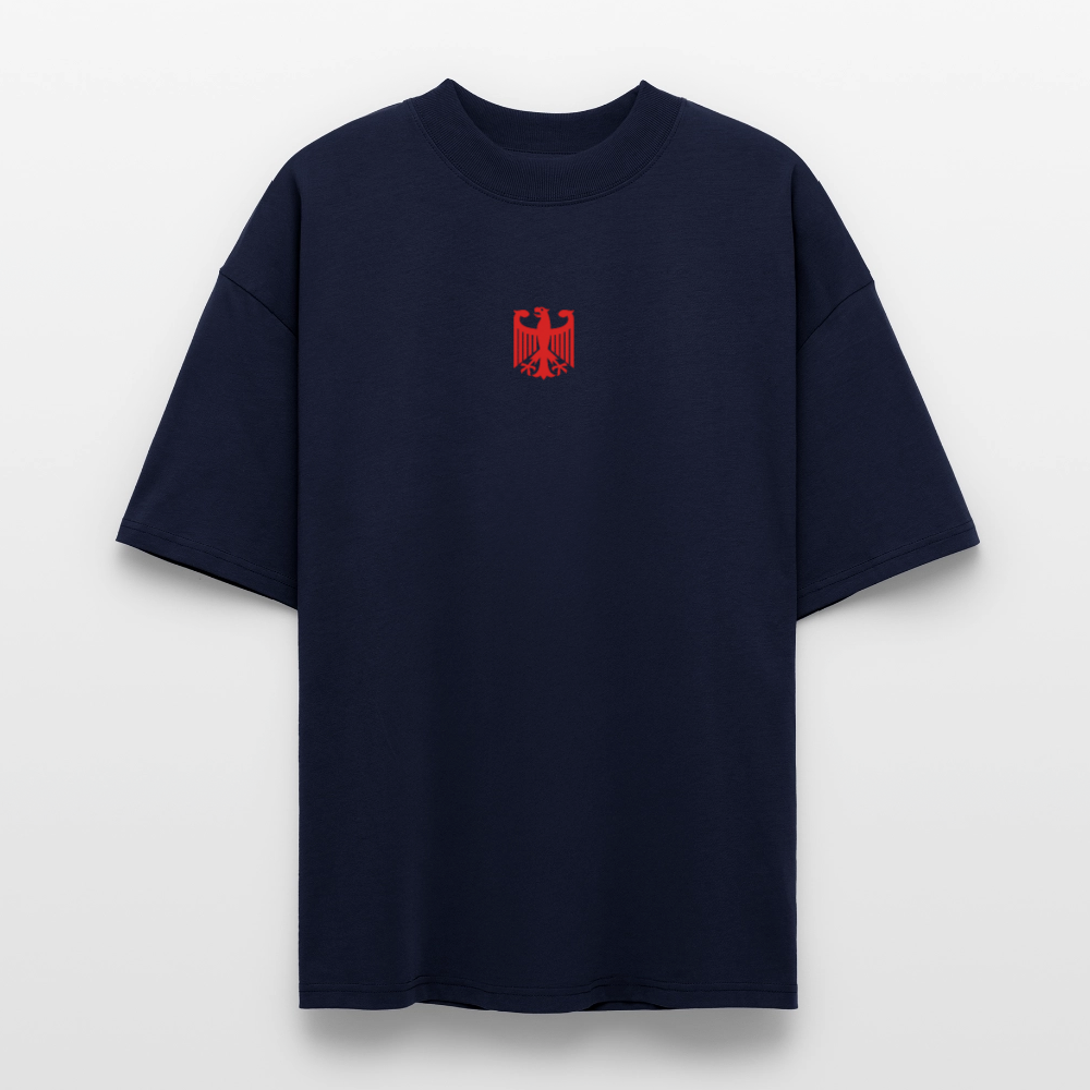 ♻️ 100% Bio Baumwolle Oversized Unisex T-Shirt - Navy