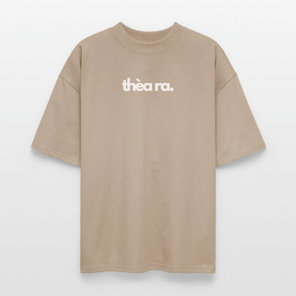 ♻️ 100% Bio Baumwolle Oversized T-Shirt - Steingrau