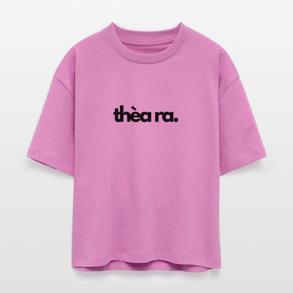 ♻️ 100% Bio Baumwolle Oversized Frauen T-Shirt - Pink