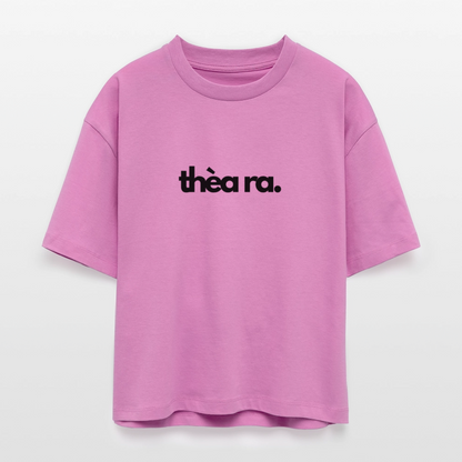 ♻️ 100% Bio Baumwolle Oversized Frauen T-Shirt - Pink