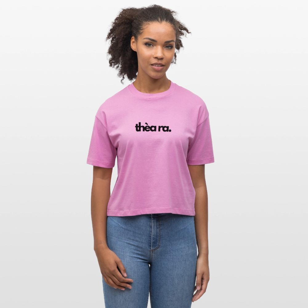 ♻️ 100% Bio Baumwolle Oversized Frauen T-Shirt - Pink