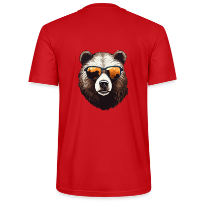 ♻️ 100% Bio Baumwolle T-Shirt - Rot