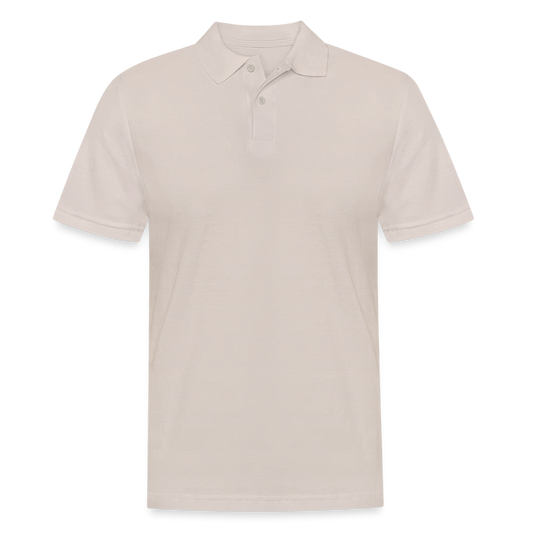 Personalisierbares Herren Poloshirt - Beige