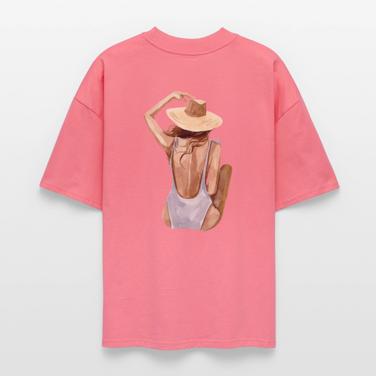 ♻️ 100% Bio Baumwolle Oversized T-Shirt - Pink 