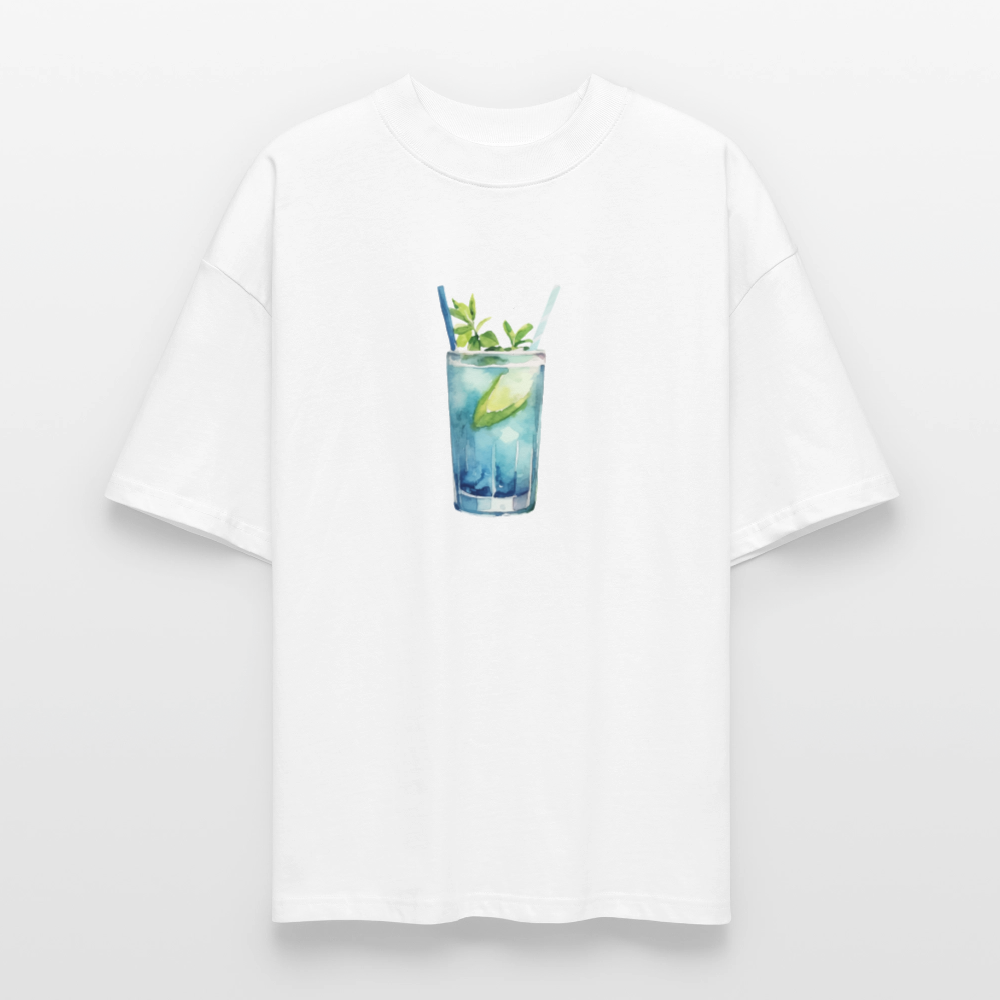 ♻️ 100% Bio Baumwolle Oversized T-Shirt - Weiß