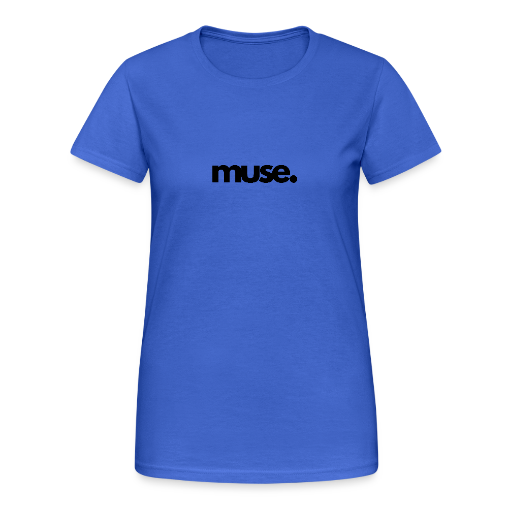 Frauen Heavy T-Shirt 100% Baumwolle - Königsblau