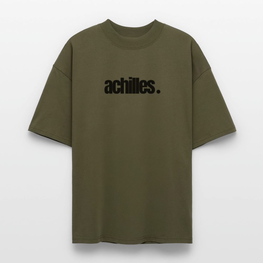 ♻️ 100% Bio Baumwolle Oversized T-Shirt - Khaki