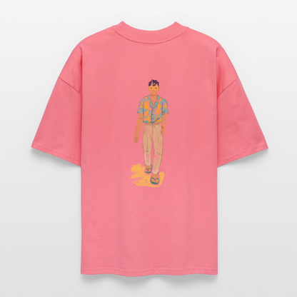 ♻️ 100% Bio Baumwolle Oversized T-Shirt - Pink 
