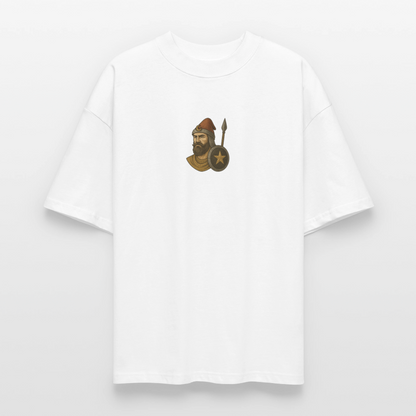 ♻️ 100% Bio Baumwolle Oversized T-Shirt Türkiye - Weiß