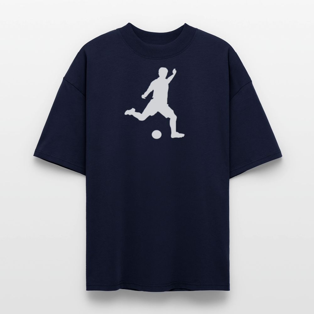 ♻️ 100% Bio Baumwolle Oversized T-Shirt - Navy