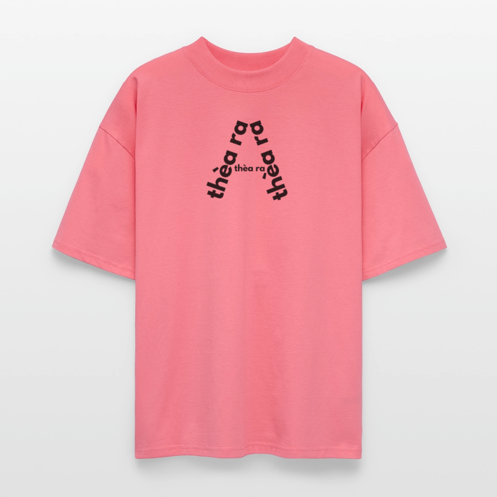 ♻️ 100% Bio Baumwolle Oversized T-Shirt - Pink 