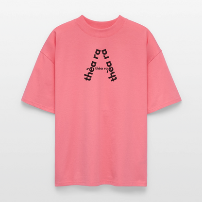 ♻️ 100% Bio Baumwolle Oversized T-Shirt - Pink 