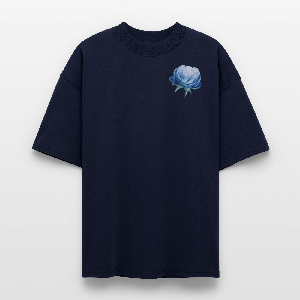 ♻️ 100% Bio Baumwolle Oversized T-Shirt - Navy