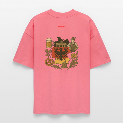 ♻️ 100% Bio Baumwolle Oversized Unisex T-Shirt - Pink 
