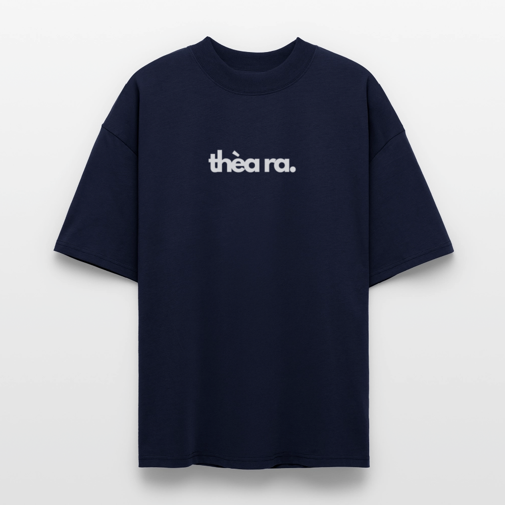 ♻️ 100% Bio Baumwolle Oversized T-Shirt - Navy