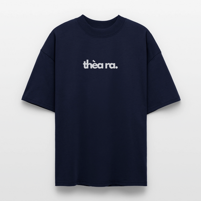♻️ 100% Bio Baumwolle Oversized T-Shirt - Navy
