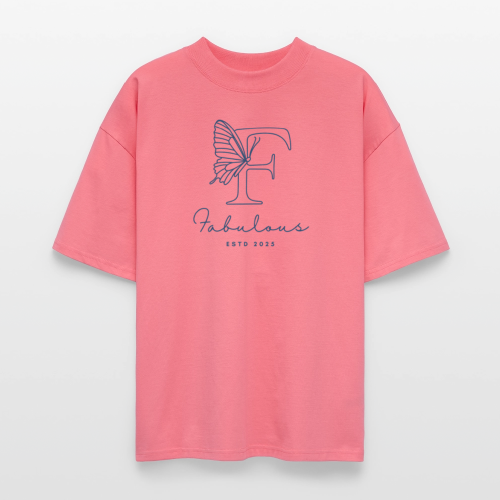 ♻️ 100% Bio Baumwolle Oversized T-Shirt - Pink 