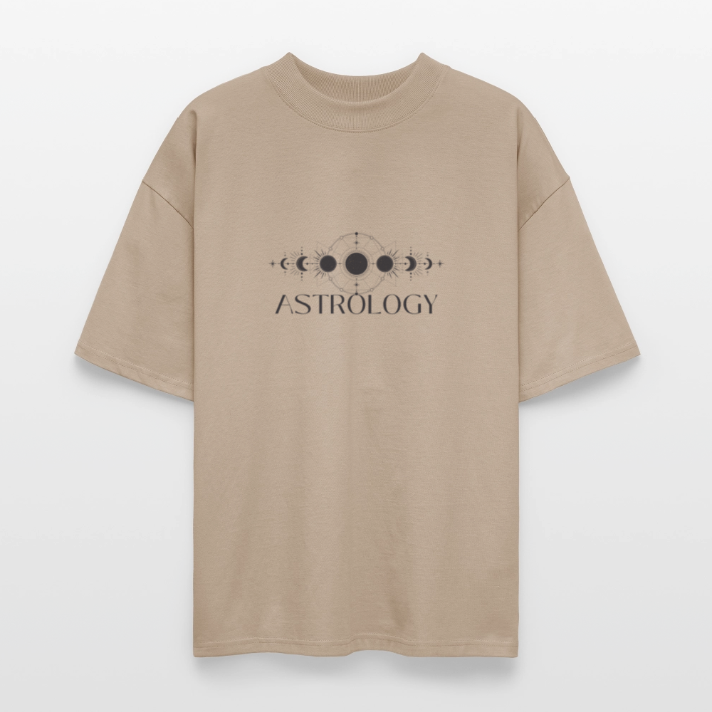 ♻️ 100% Bio Baumwolle Oversized T-Shirt - Steingrau
