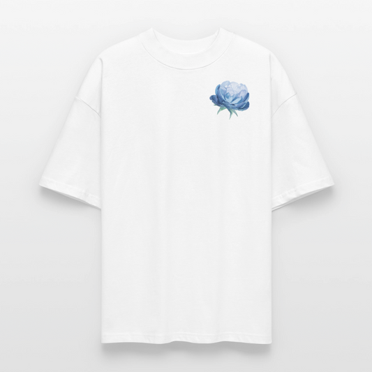 ♻️ 100% Bio Baumwolle Oversized T-Shirt - Weiß