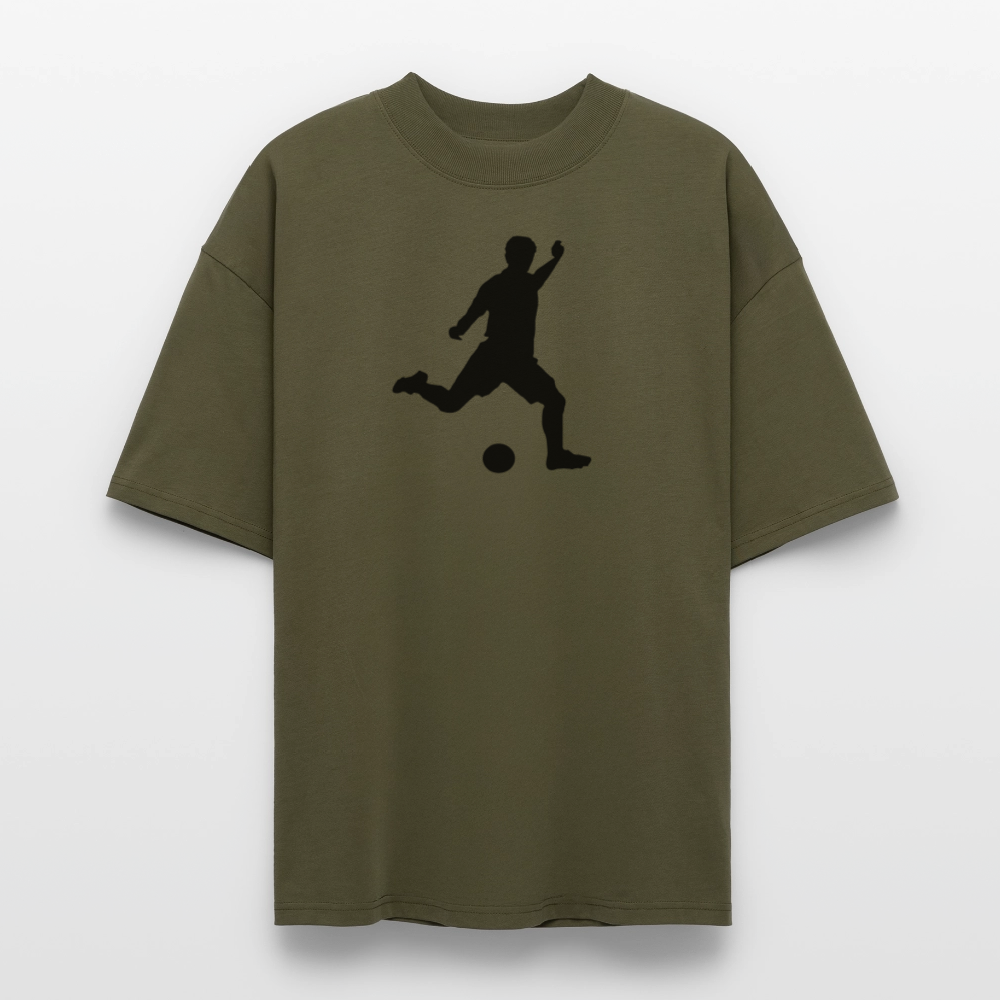 ♻️ 100% Bio Baumwolle Oversized T-Shirt - Khaki