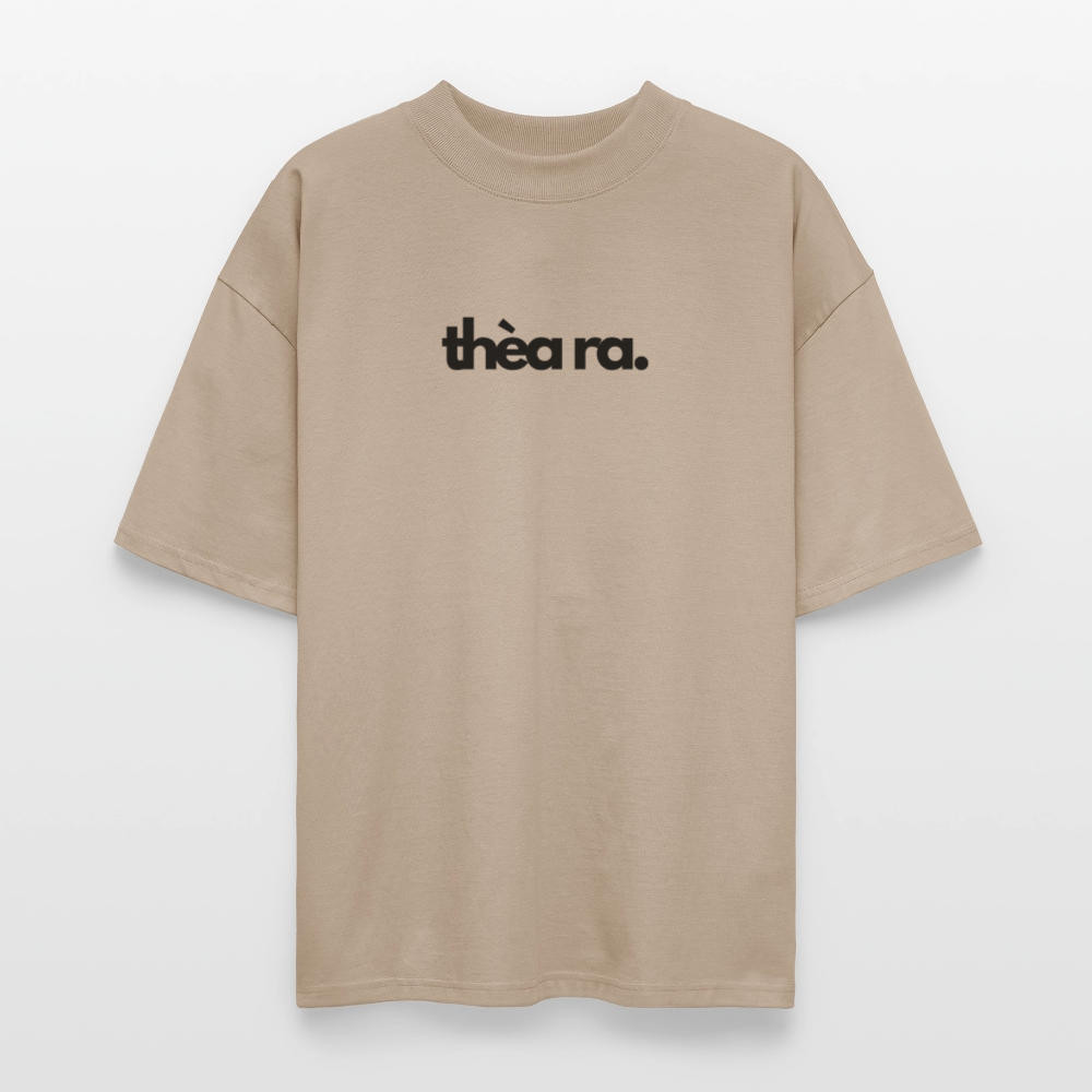 ♻️ 100% Bio Baumwolle Oversized T-Shirt - Steingrau