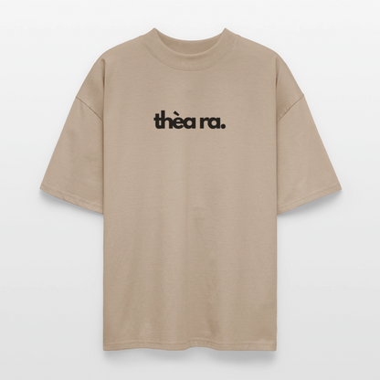 ♻️ 100% Bio Baumwolle Oversized T-Shirt - Steingrau