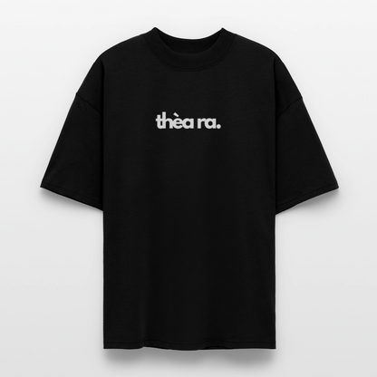 ♻️ 100% Bio Baumwolle Oversized T-Shirt - Schwarz