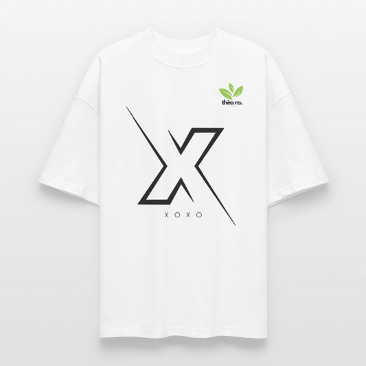 ♻️ 100% Bio Baumwolle Oversized T-Shirt - Weiß