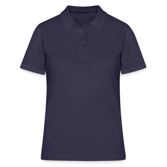 Personalisierbares Frauen Poloshirt 100% Baumwolle - Navy