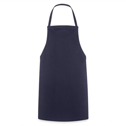 Personalisierbares Kochschürze Unisex 100% Baumwolle - Navy