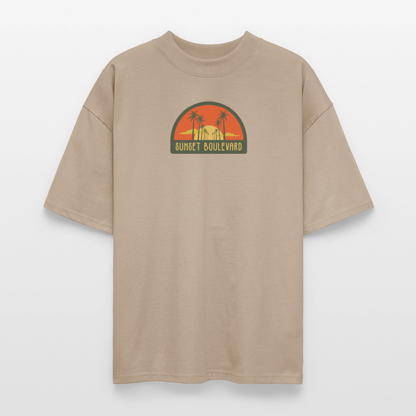 ♻️ 100% Bio Baumwolle Oversized T-Shirt - Steingrau