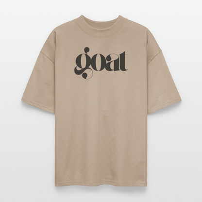 100% Bio Baumwolle Oversized Unisex T-Shirt - Steingrau