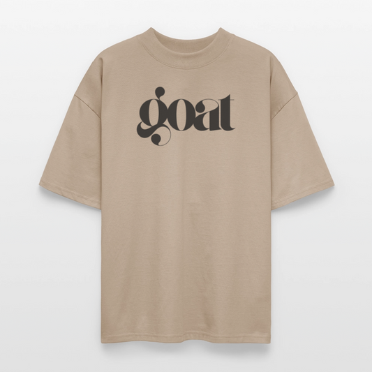 100% Bio Baumwolle Oversized Unisex T-Shirt - Steingrau
