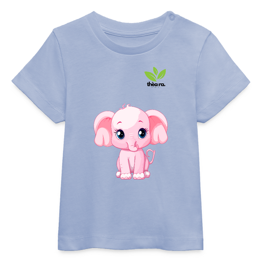 ♻️ Kinder 100% Bio-T-Shirt Baumwolle - Sky