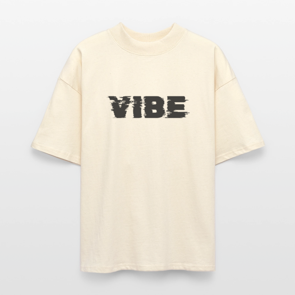 ♻️ 100% Bio Baumwolle Oversized Unisex T-Shirt - Weißgrau