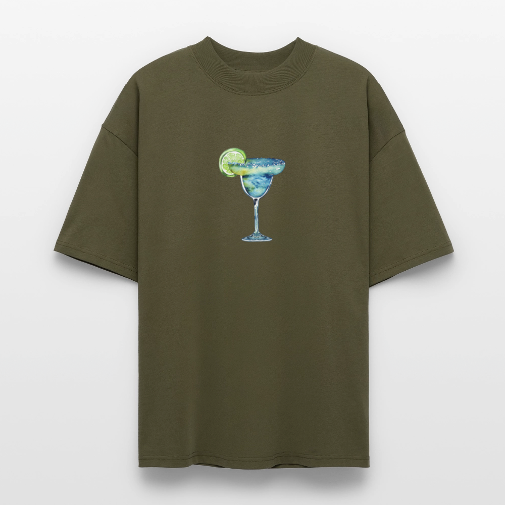 ♻️ 100% Bio Baumwolle Oversized T-Shirt - Khaki