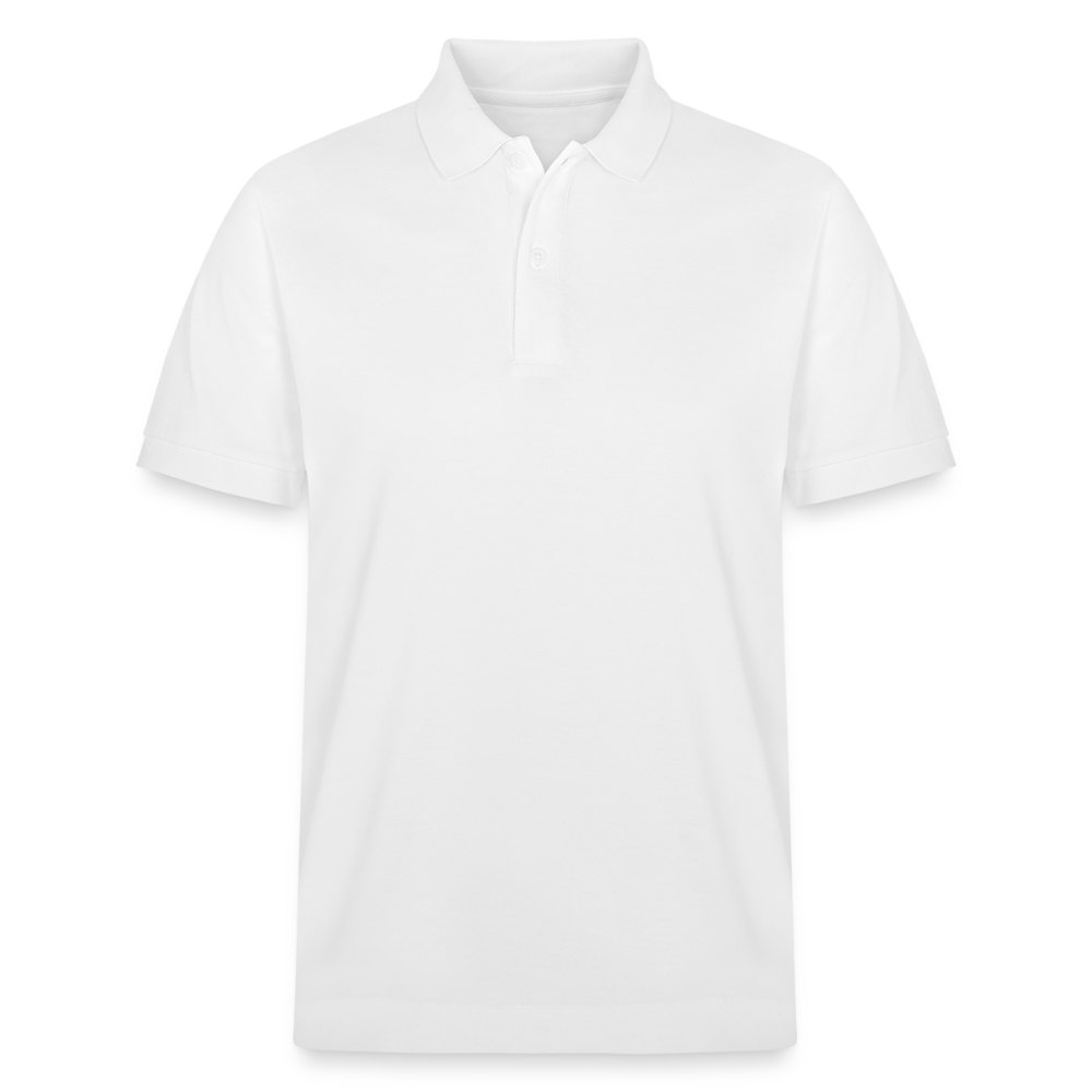 Personalisierbares Unisex BIO-Poloshirt - Weiß
