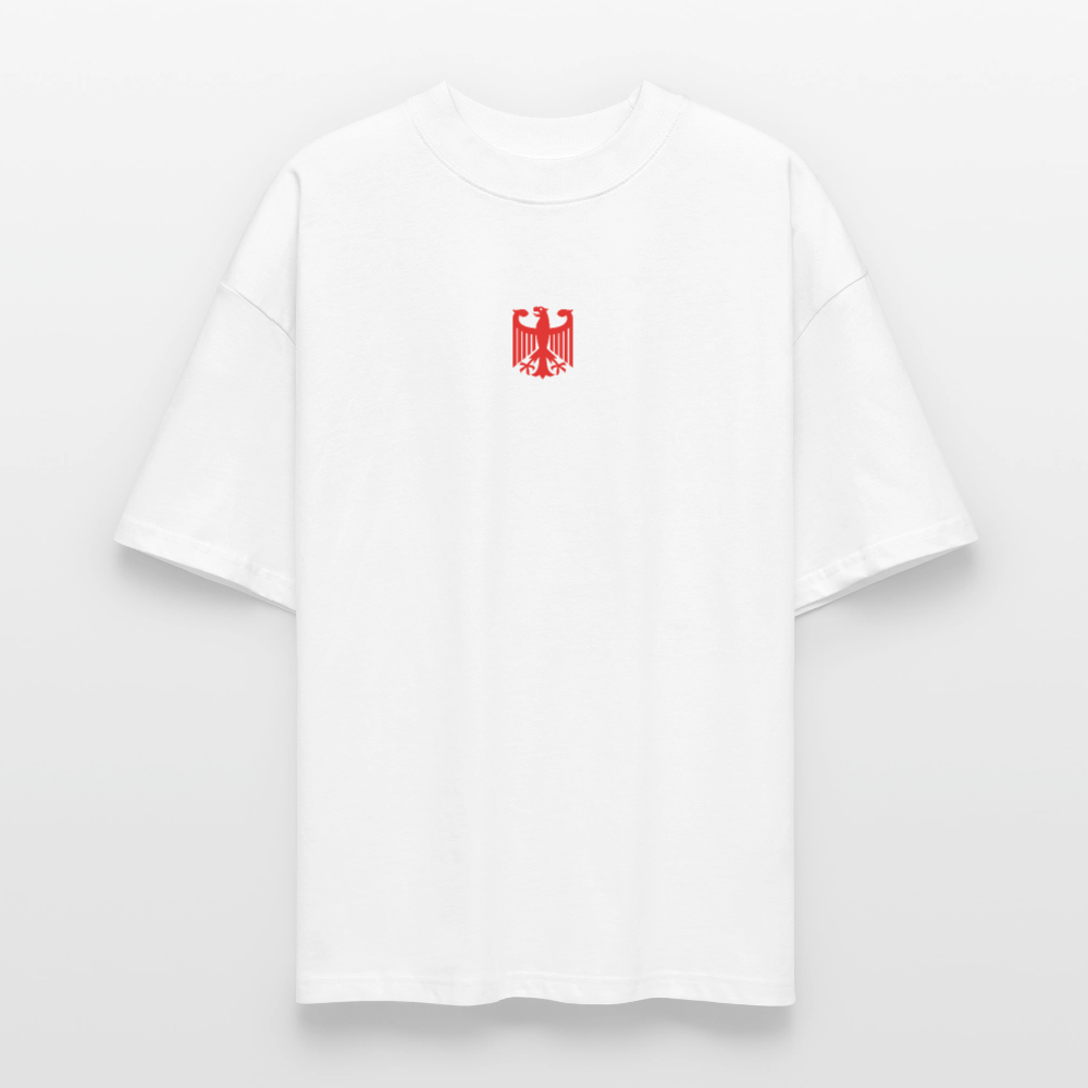 ♻️ 100% Bio Baumwolle Oversized Unisex T-Shirt - Weiß