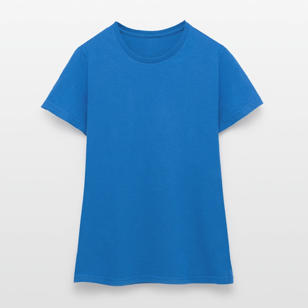 Personalisierbares Frauen T-Shirt - Royalblau
