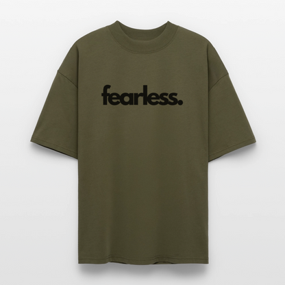 ♻️ 100% Bio Baumwolle Oversized T-Shirt - Khaki