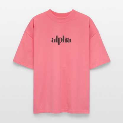 ♻️ 100% Bio Baumwolle Oversized Unisex T-Shirt - Pink 
