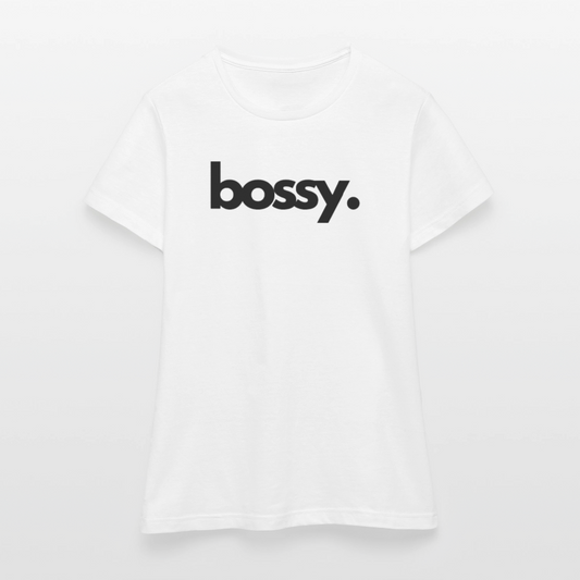 100% Baumwolle Frauen T-Shirt - Weiß