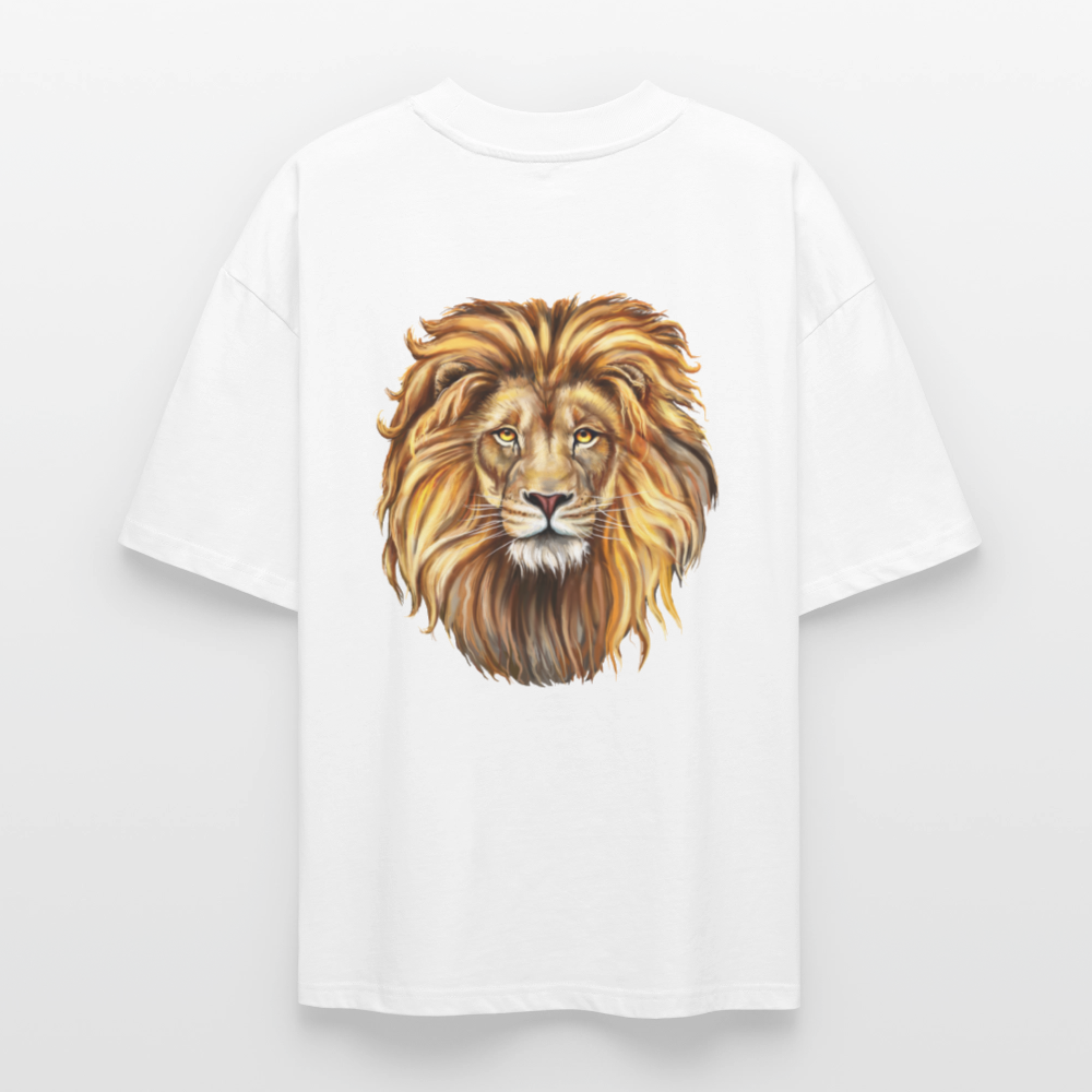 ♻️ 100% Bio Baumwolle Oversized T-Shirt - Weiß