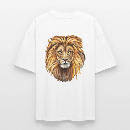 ♻️ 100% Bio Baumwolle Oversized T-Shirt - Weiß