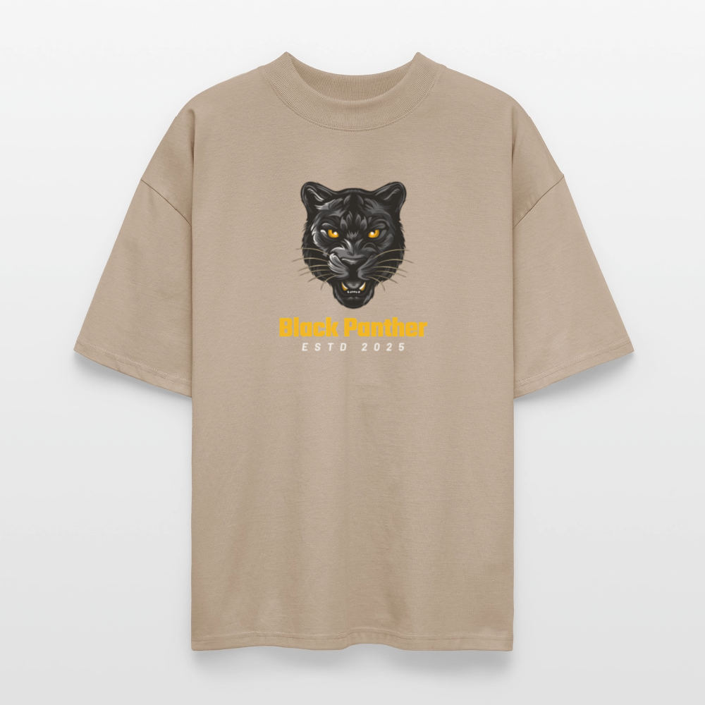 ♻️ 100% Bio Baumwolle Oversized T-Shirt - Steingrau