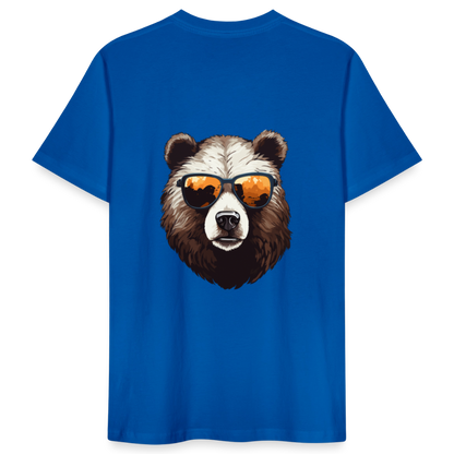 ♻️ 100% Bio Baumwolle T-Shirt - Pfauenblau