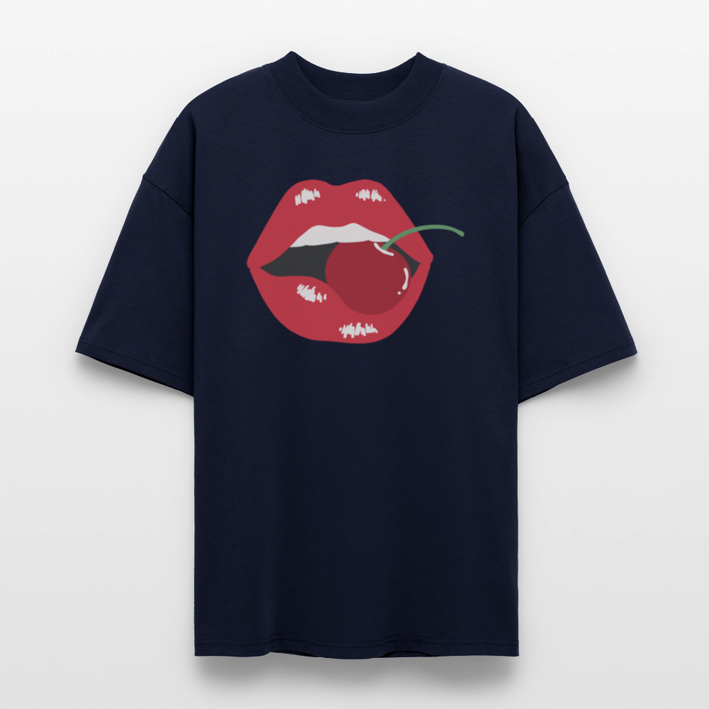 ♻️ 100% Bio Baumwolle Oversized T-Shirt - Navy