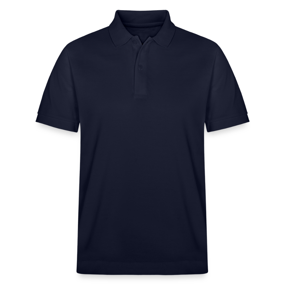 Personalisierbares Unisex BIO-Poloshirt - Navy