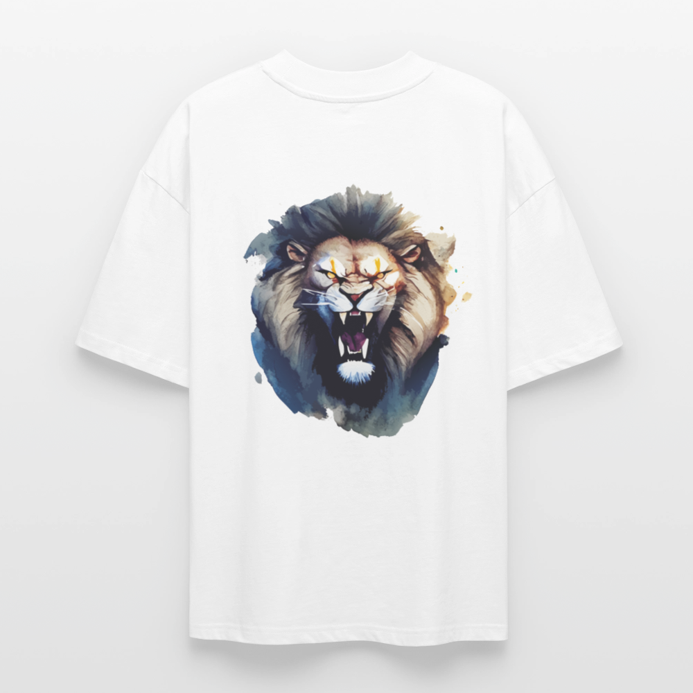 ♻️ 100% Bio Baumwolle Oversized T-Shirt - Weiß