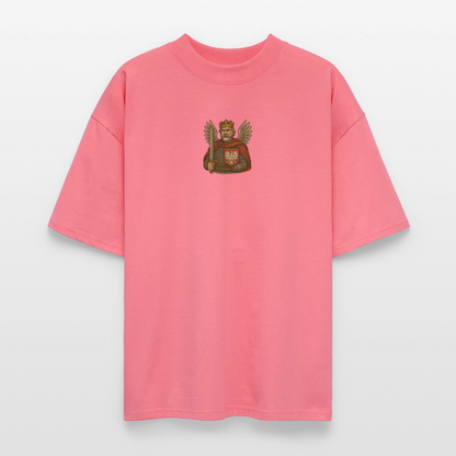 ♻️ 100% Bio Baumwolle Oversized T-Shirt Poland - Pink 